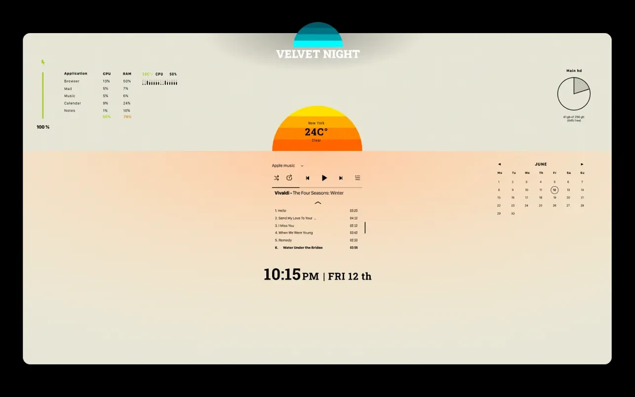 Widgetter System Stats Widgets screenshot 4